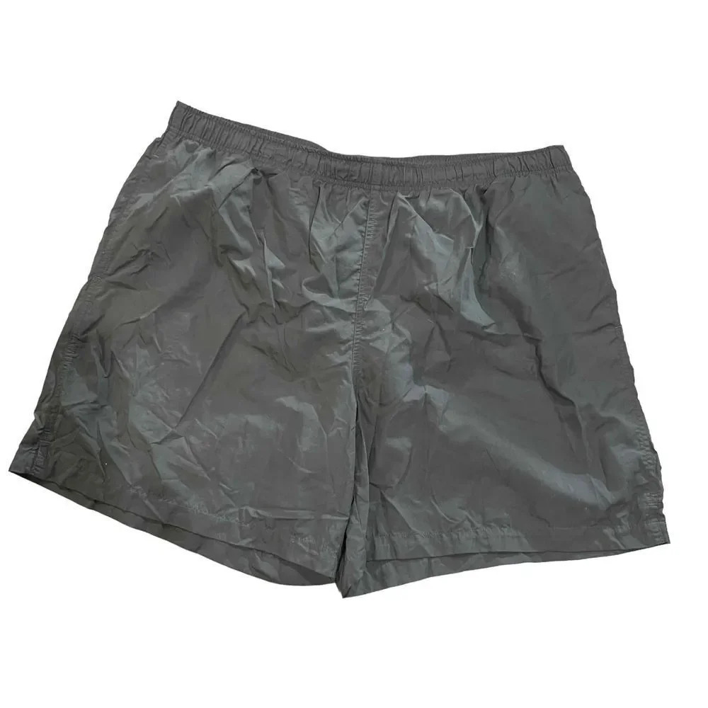 Lands' End Men's Elastic Waistband Solid Color Swim Trunks‎ Size XXL